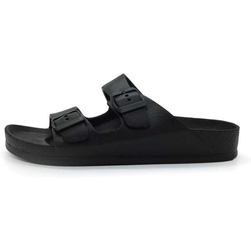 Adjustable Double Buckle Comfort Sandal
