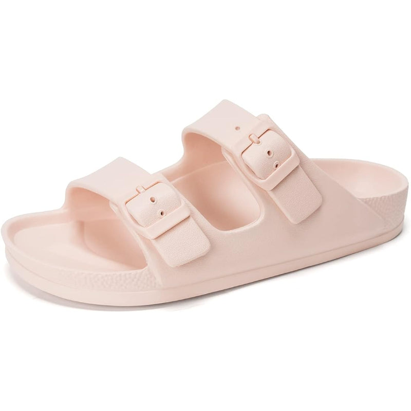 Adjustable Double Buckle Comfort Sandal