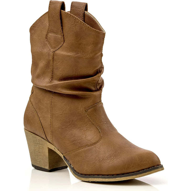 Boot With Pull Up Tabs