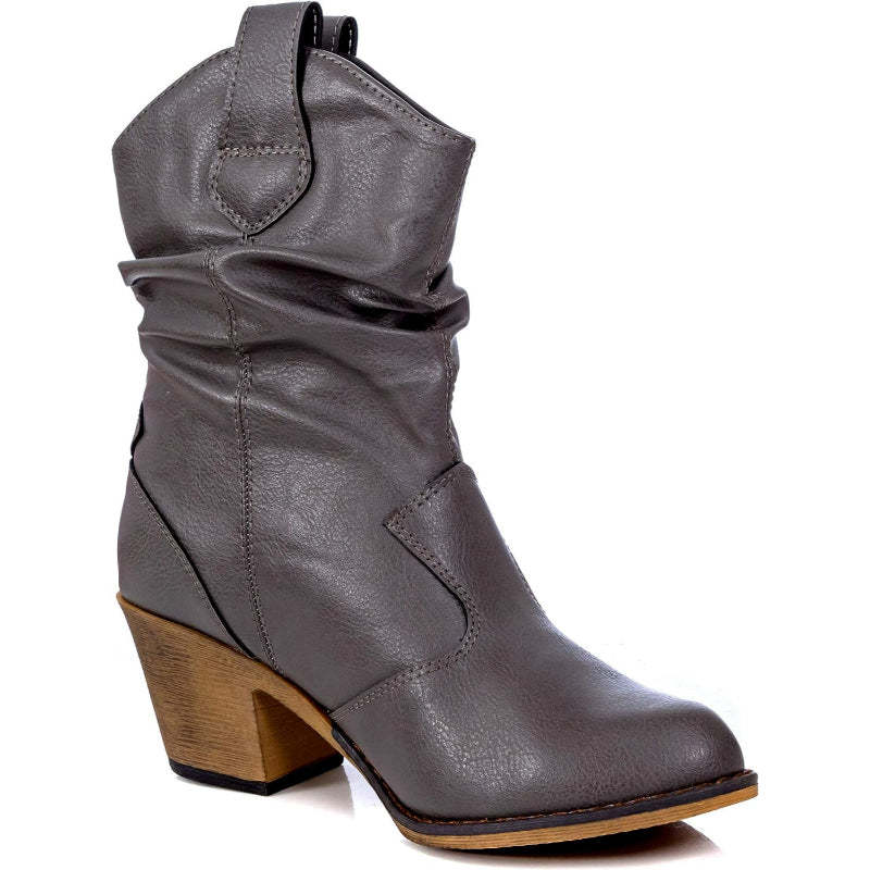 Boot With Pull Up Tabs