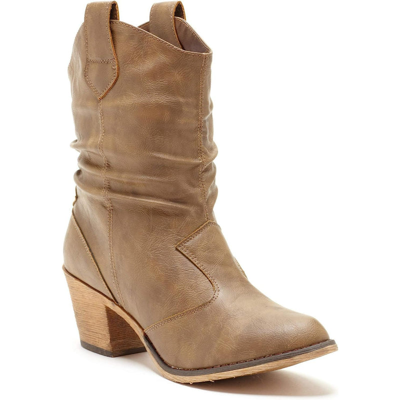 Boot With Pull Up Tabs