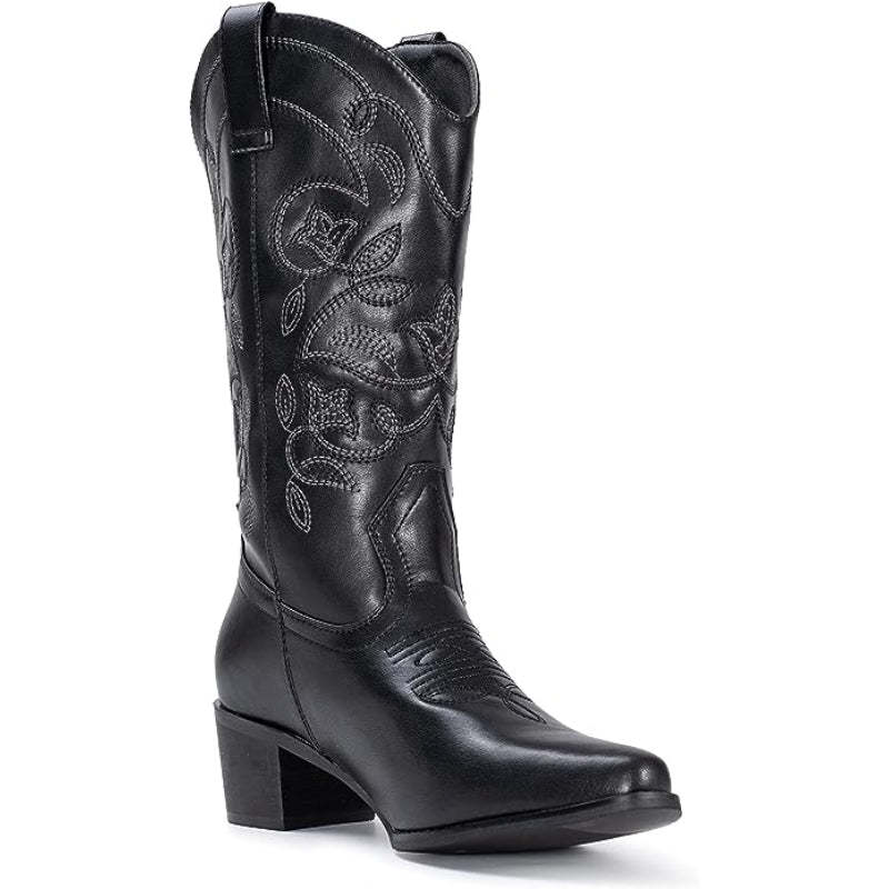 Casual Lace Up Cowgirl Boots