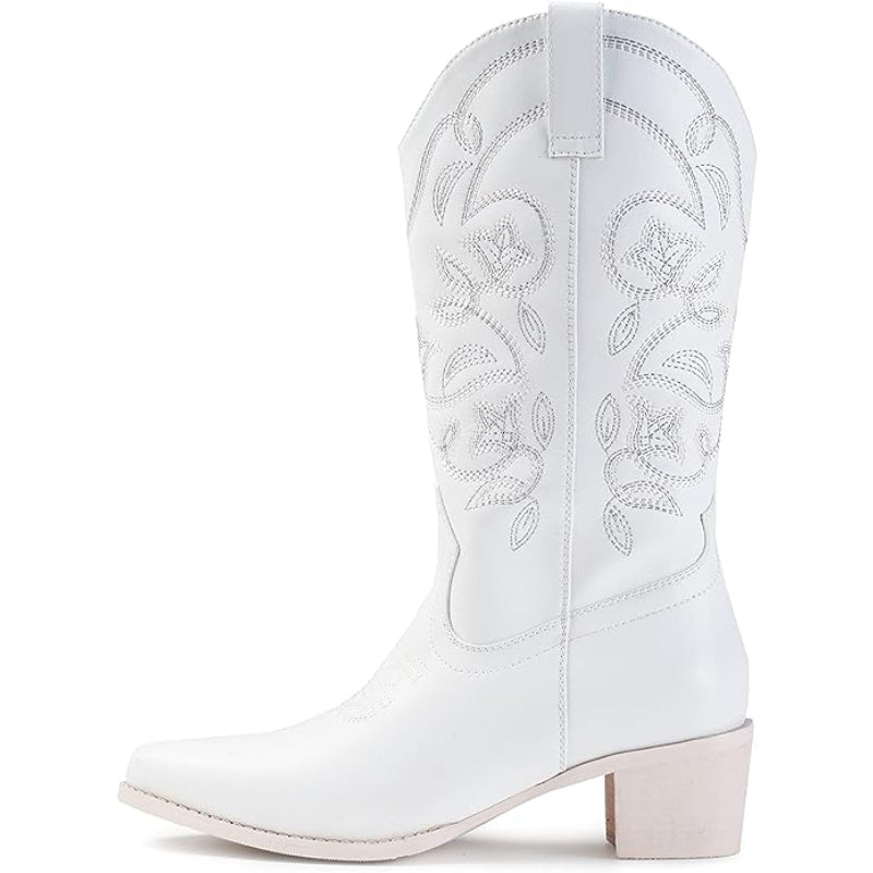 Casual Lace Up Cowgirl Boots