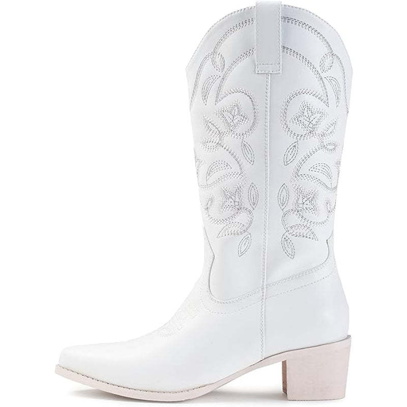 Casual Lace Up Cowgirl Boots