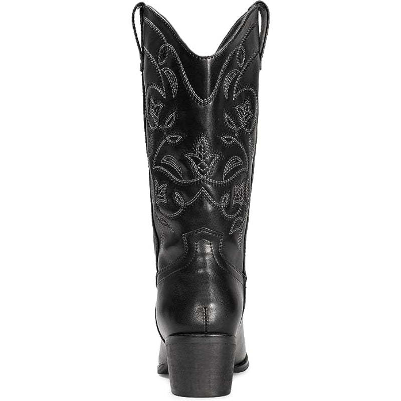 Casual Lace Up Cowgirl Boots