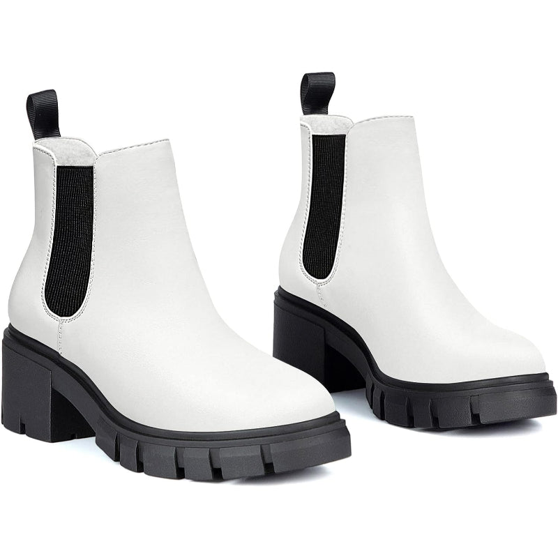 Comfortable Lug Sole Boots