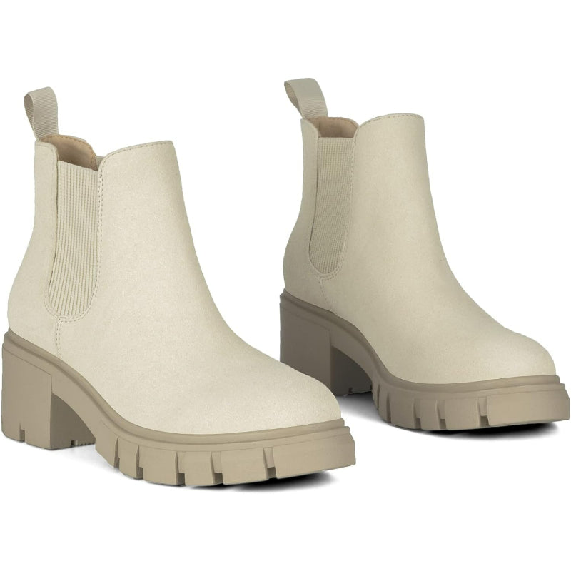 Comfortable Lug Sole Boots