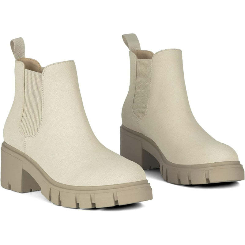 Comfortable Lug Sole Boots