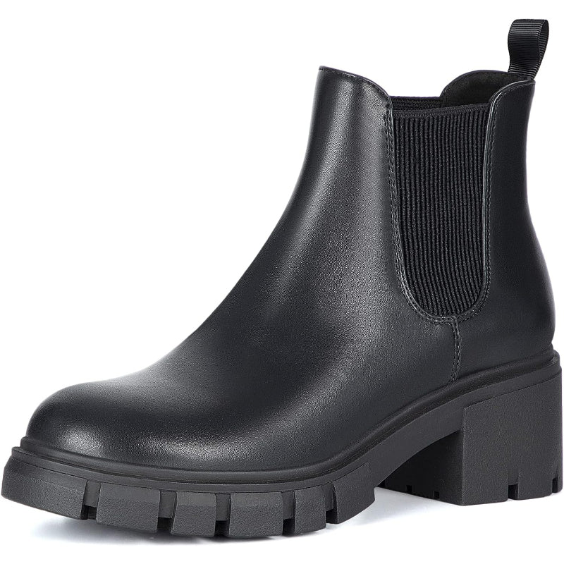 Comfortable Lug Sole Boots