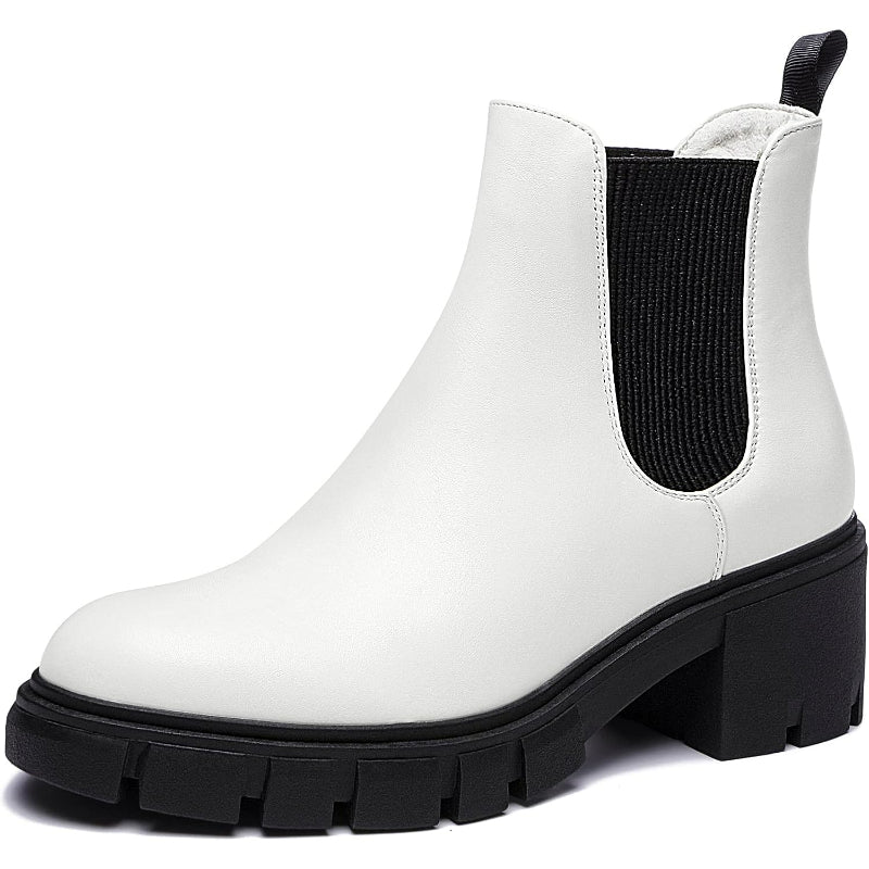 Comfortable Lug Sole Boots
