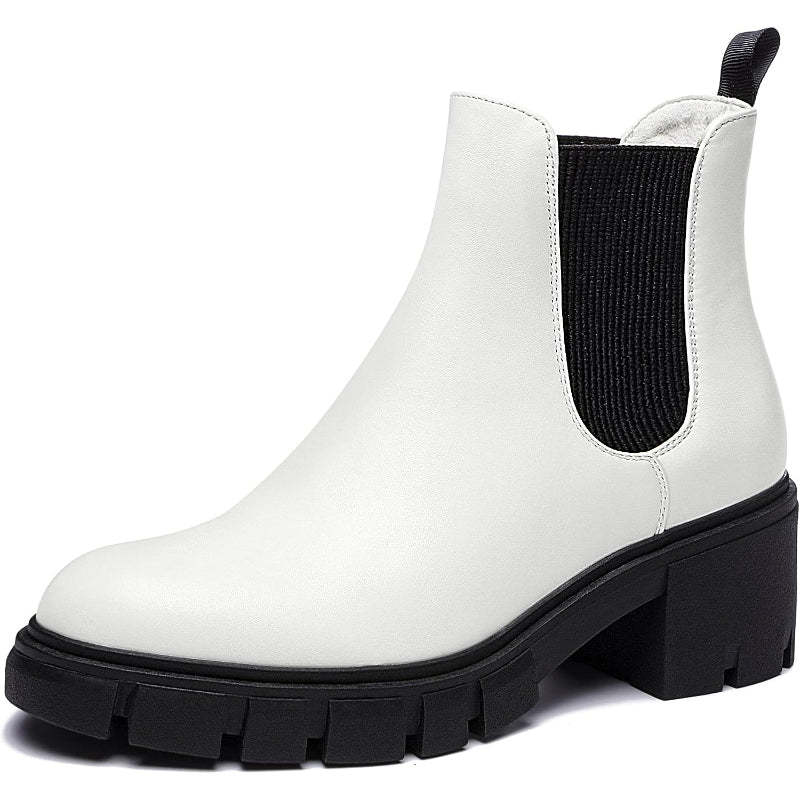 Comfortable Lug Sole Boots