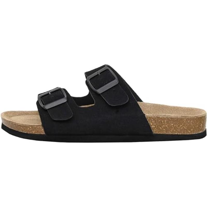 Dual Strap Sleek Slide Sandals For Women