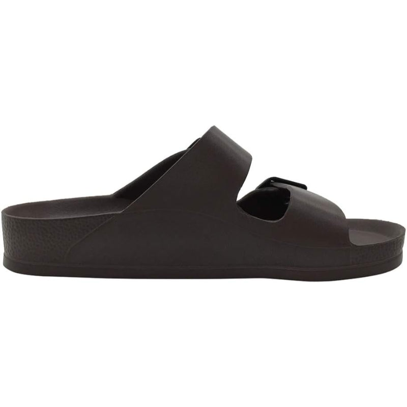 Double Buckle Adjustable Flat Sandals