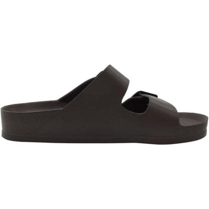 Double Buckle Adjustable Flat Sandals