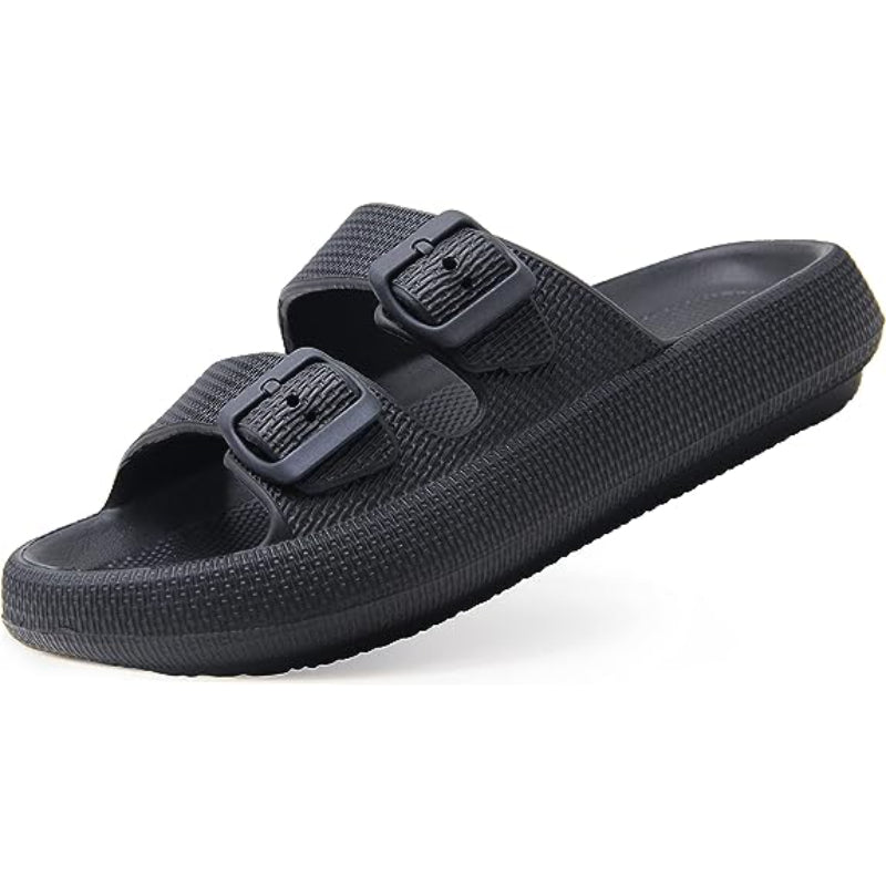Double Buckle Adjustable Slides