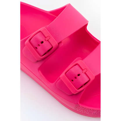 Double Strap Buckle Slides