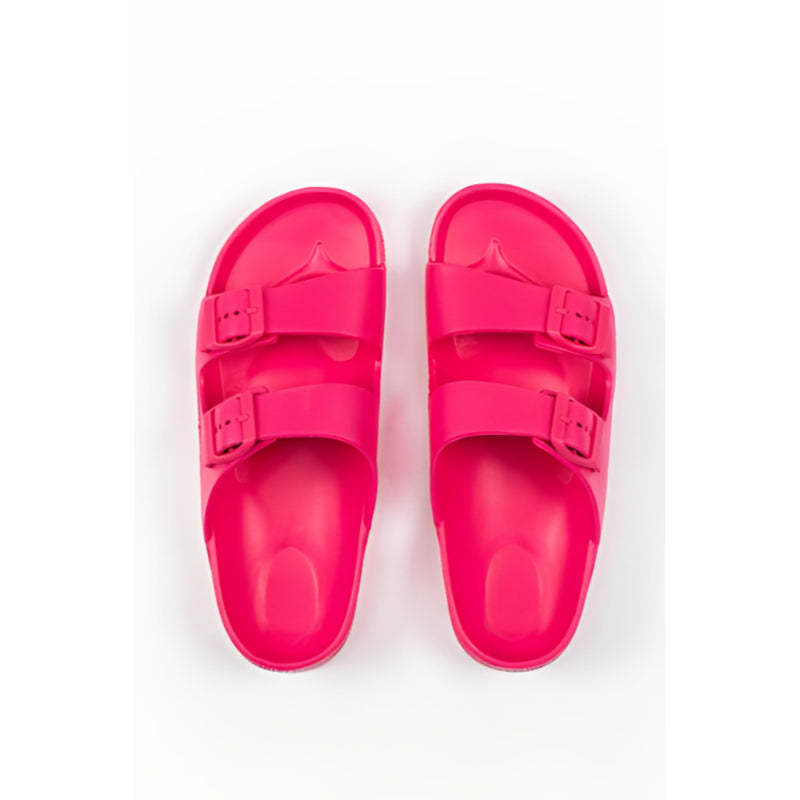 Double Strap Buckle Slides