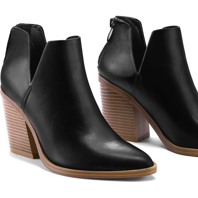 Elegant Pointed Patterned Boots