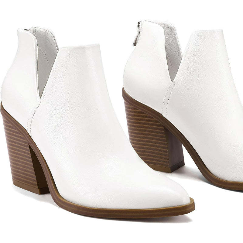 Elegant Pointed Patterned Boots