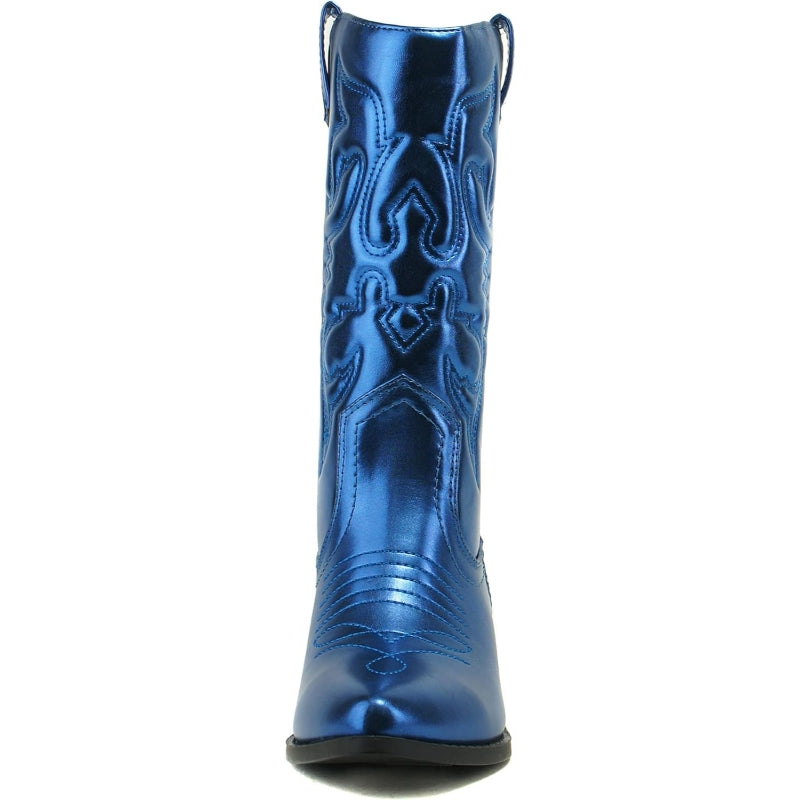 Elegant Pull On Pointed Boots