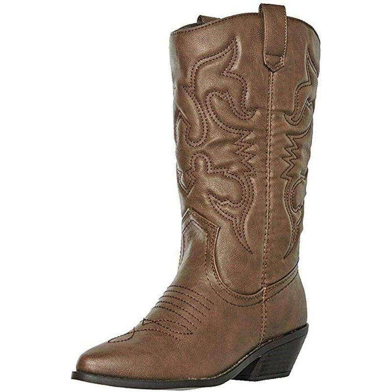 Elegant Pull On Pointed Boots