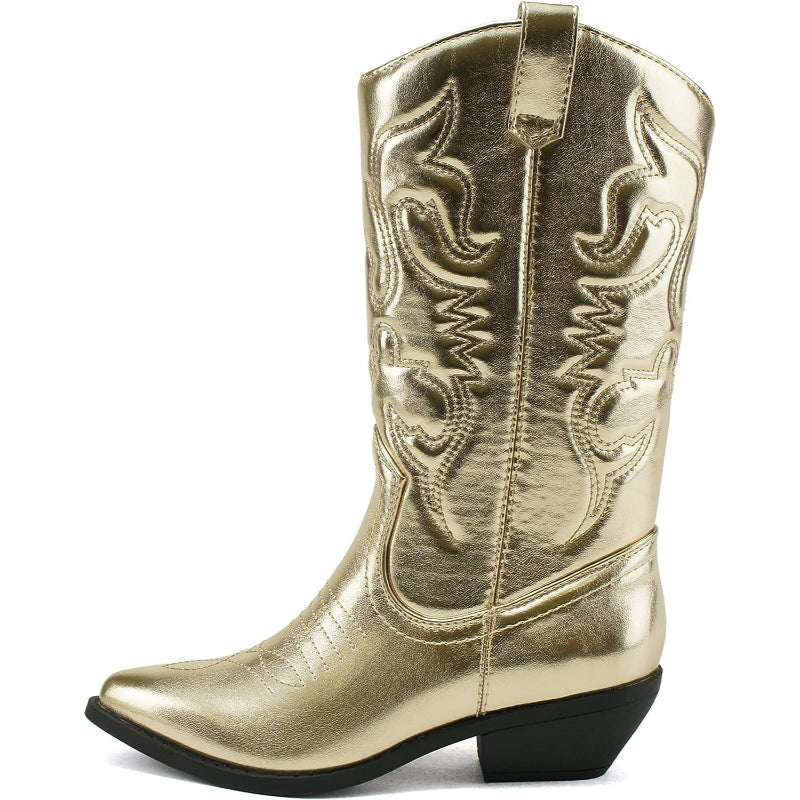 Elegant Pull On Pointed Boots