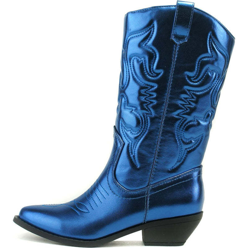 Elegant Pull On Pointed Boots