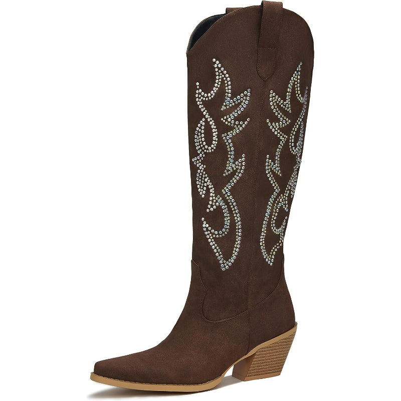 Elegant Tall Boots With Zip