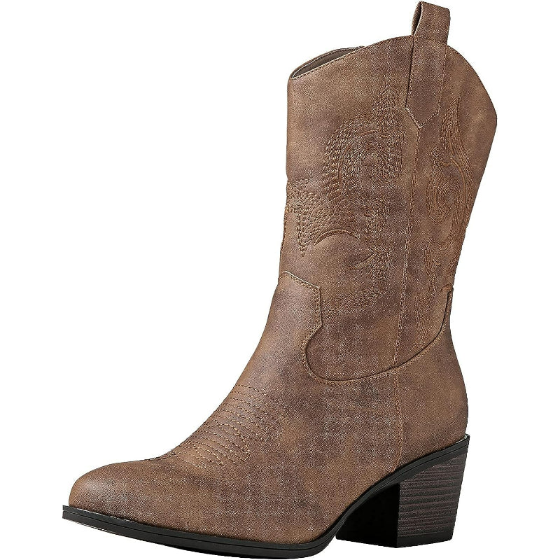 Embroidery Artwork Printed Boots