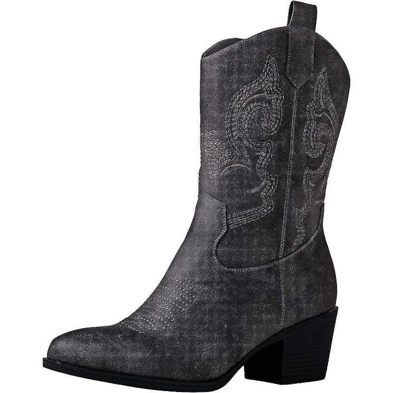 Embroidery Artwork Printed Boots