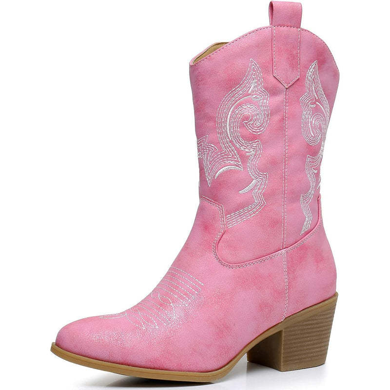 Embroidery Artwork Printed Boots