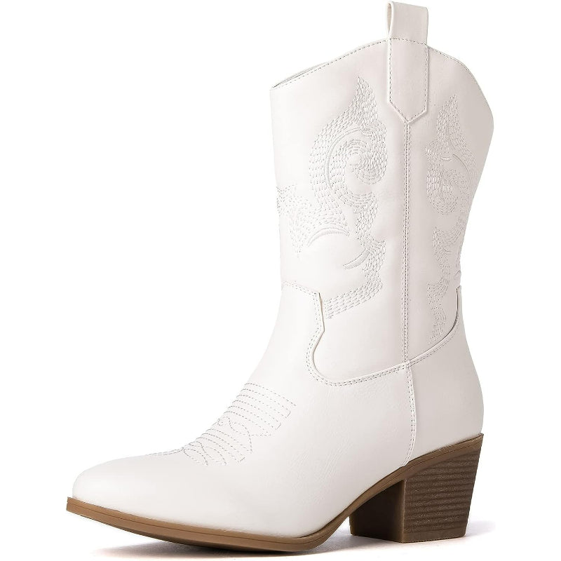 Embroidery Artwork Printed Boots