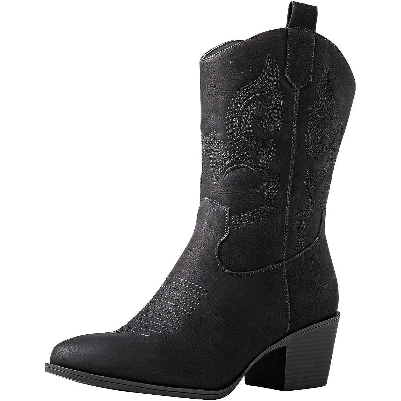 Embroidery Artwork Printed Boots