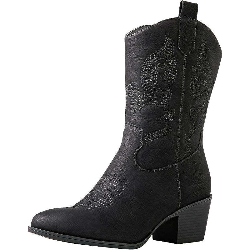 Embroidery Artwork Printed Boots