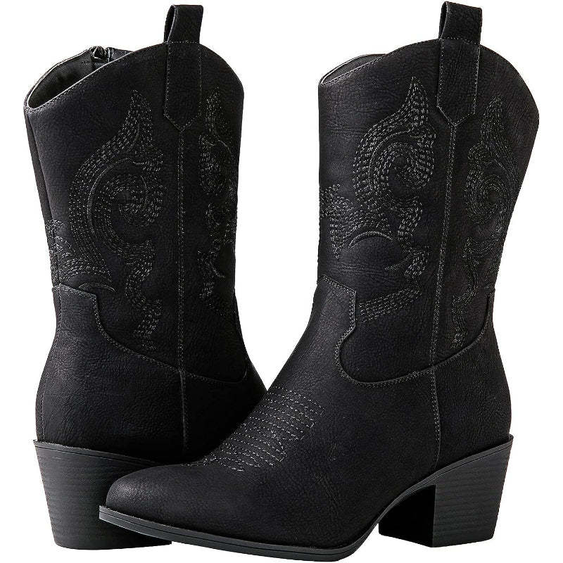 Embroidery Artwork Printed Boots