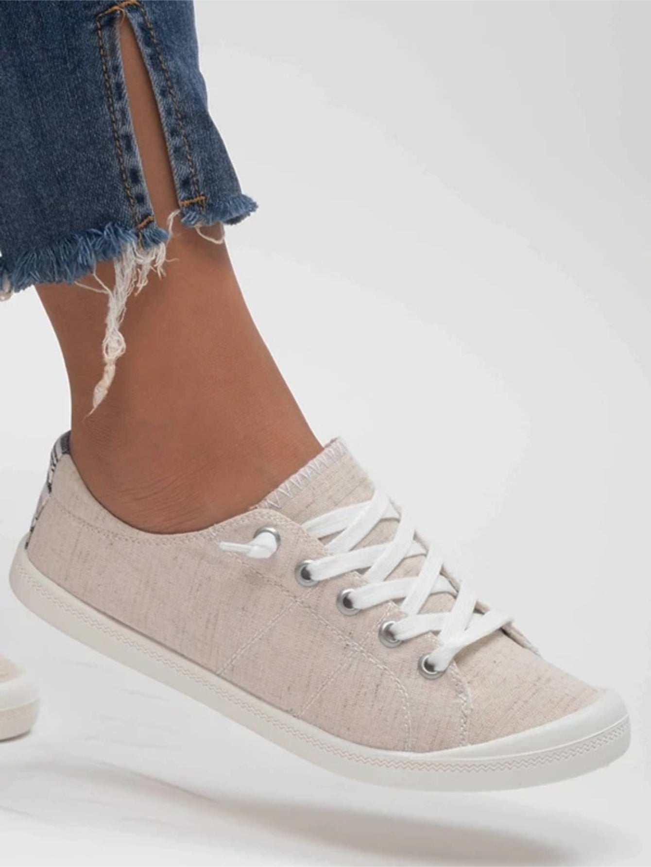 Front Lace Up Casual Canvas Shoes