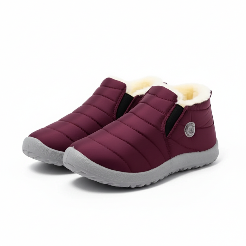 Waterproof Slip On Platform Shoes