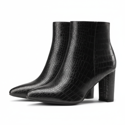 Textured Designer Boots
