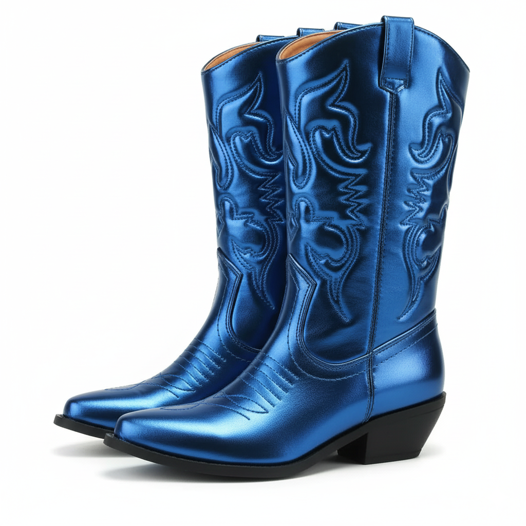 Elegant Pull On Pointed Boots