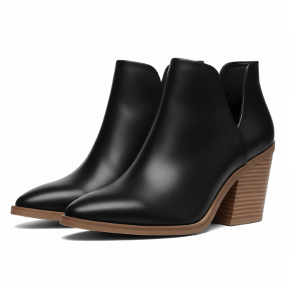 Elegant Pointed Patterned Boots