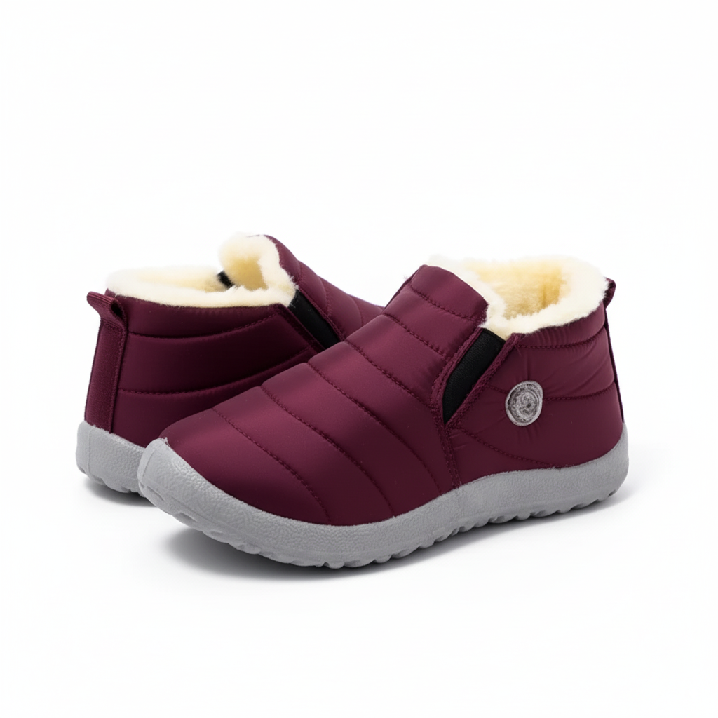 Waterproof Slip On Platform Shoes