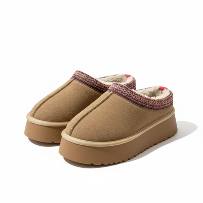 Short Plush Warm Snow Boots