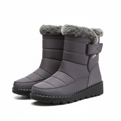 Faux Fur Long Plush Snow Boots