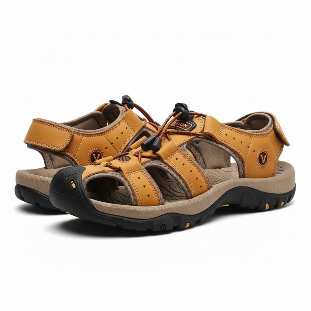 Solid Pattern Modern Style Sandals