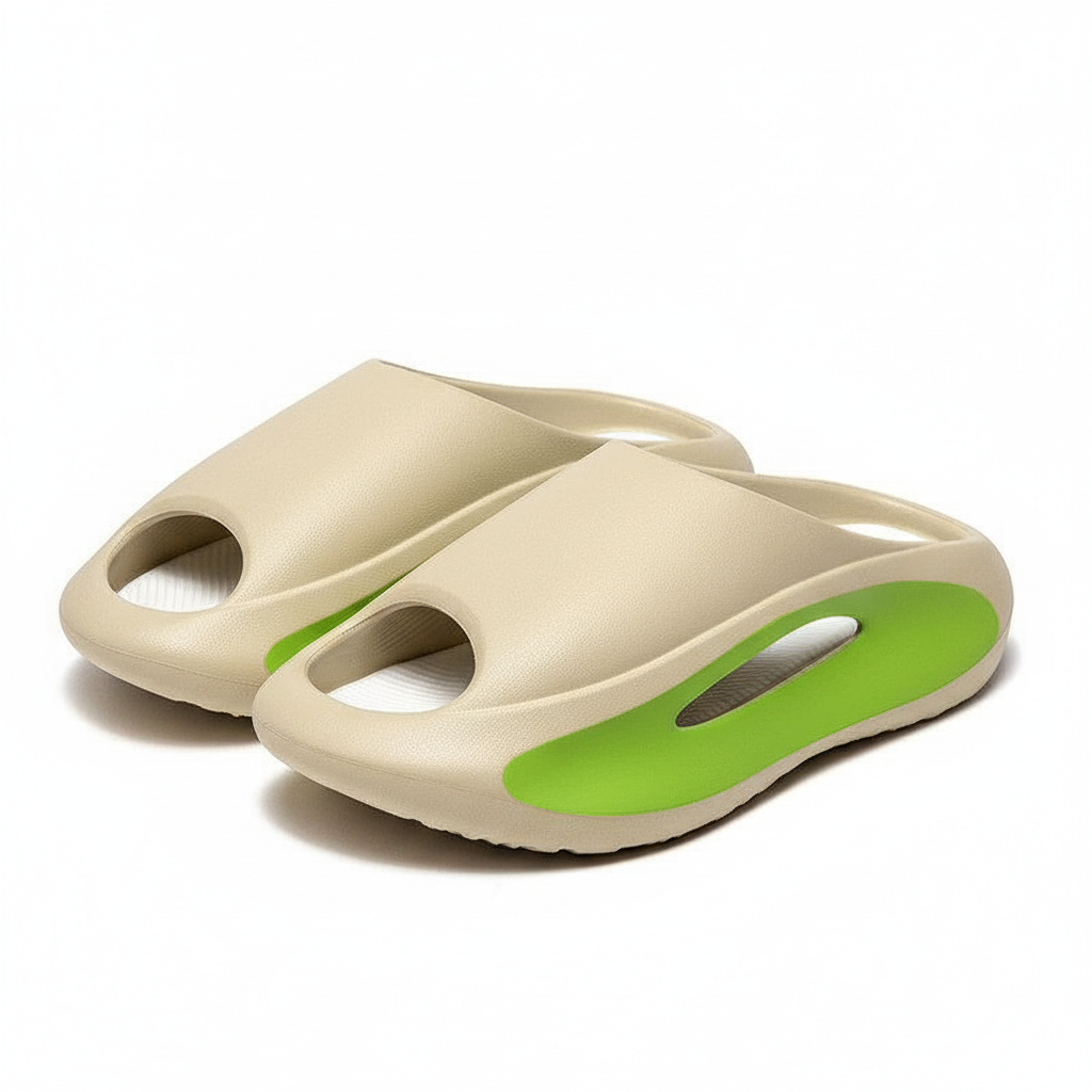 Two Tone Casual Slippers