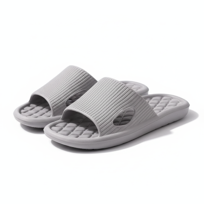 Plain Patterned Flip Flops Slippers