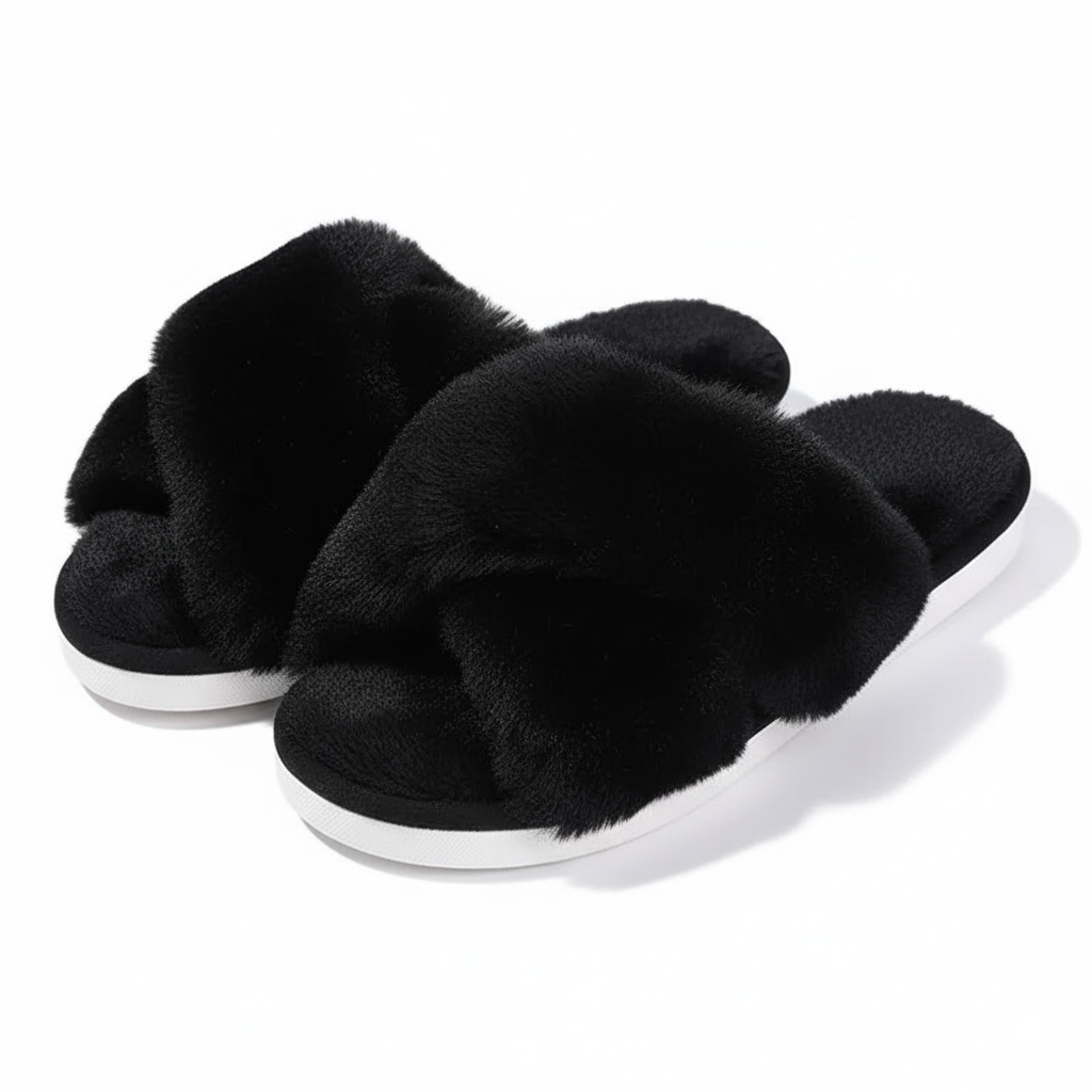 Fluffy Comfy Light Weight Sliders
