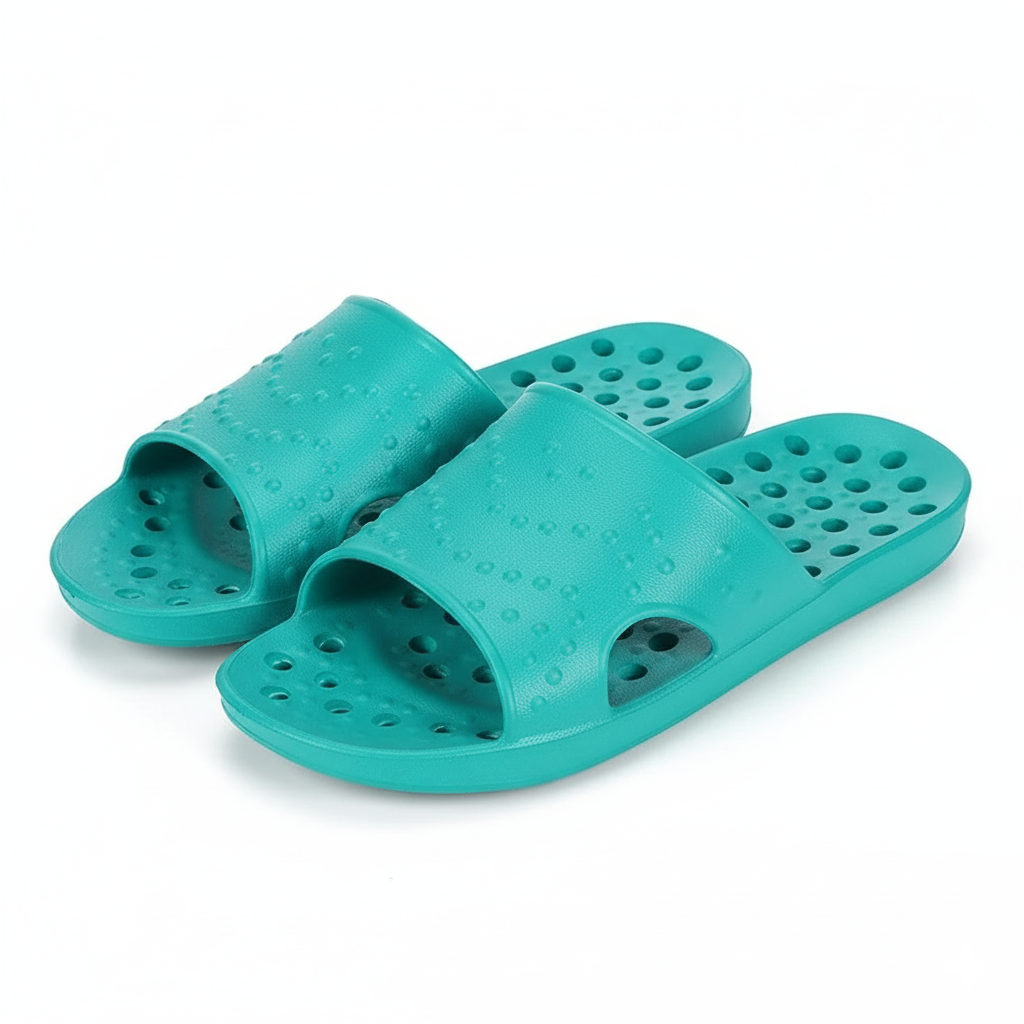 Light Weight Comfy Sliders With Drain Holes