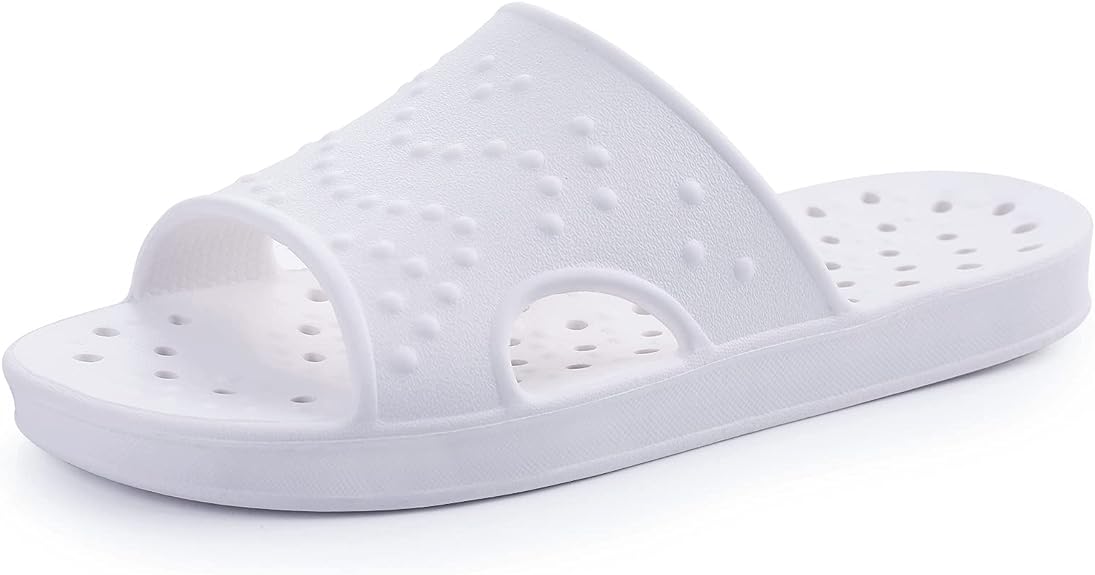 Light Weight Comfy Sliders With Drain Holes