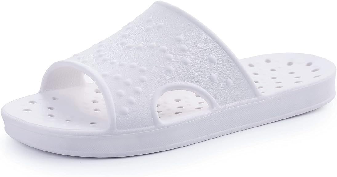 Light Weight Comfy Sliders With Drain Holes